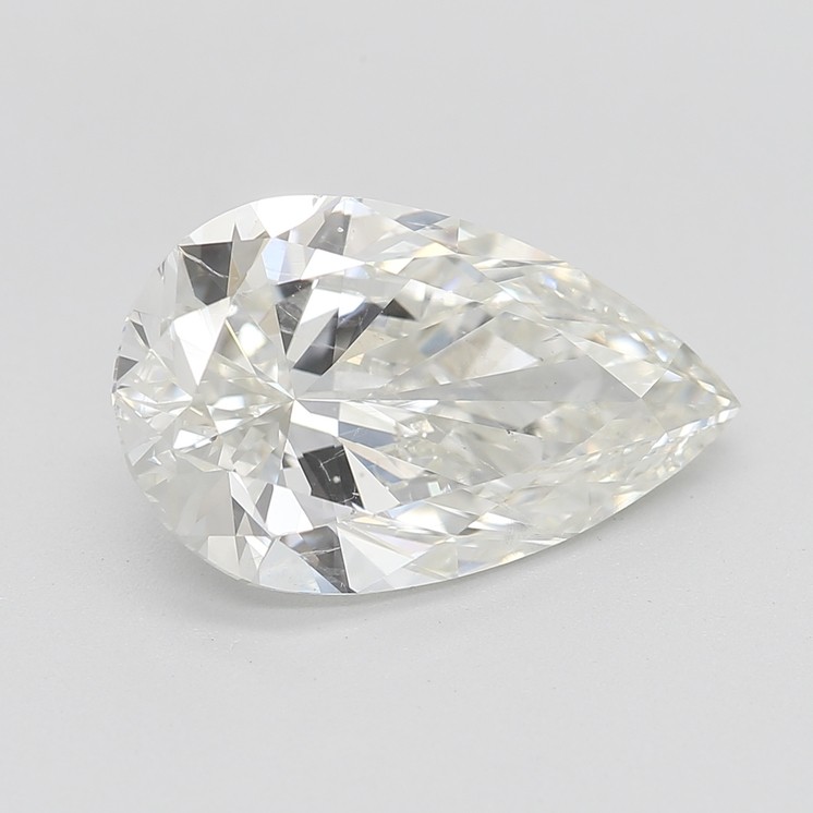 2.5 Carat J-SI1 Pear Diamond