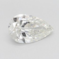 2.5 Carat Pear Shaped Diamond J-SI1