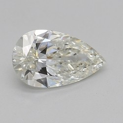 0.7 Carat Pear Shaped Diamond J-SI1