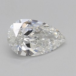0.71 Carat Pear Shaped Diamond G-SI2