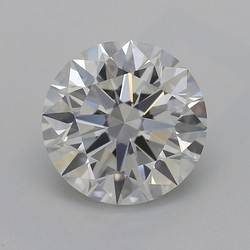 2.01 Carat Round Cut Diamond I-VS2