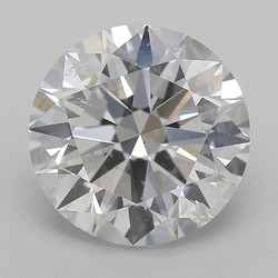 2.02 Carat Round Cut Diamond H-I1
