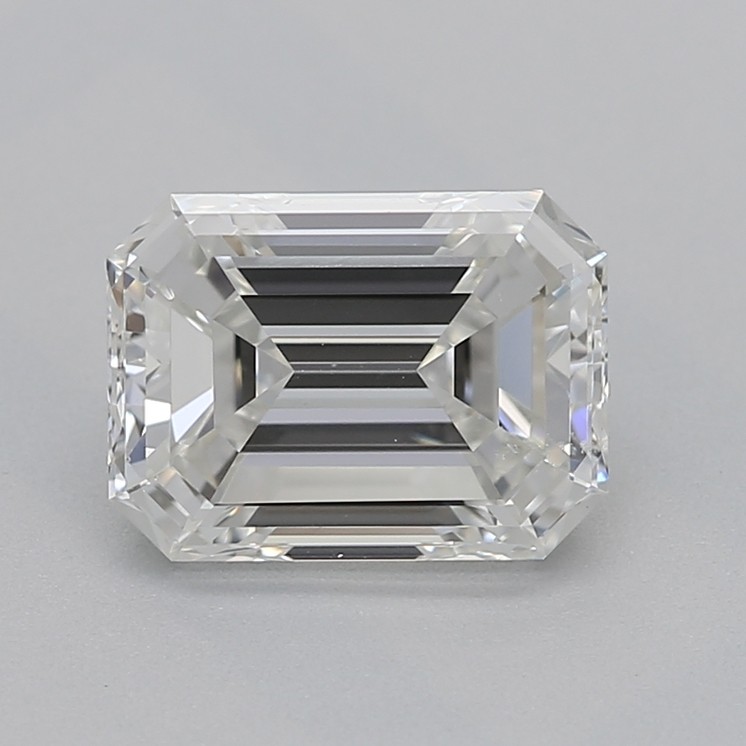1.01 Carat H-SI1 Emerald Diamond