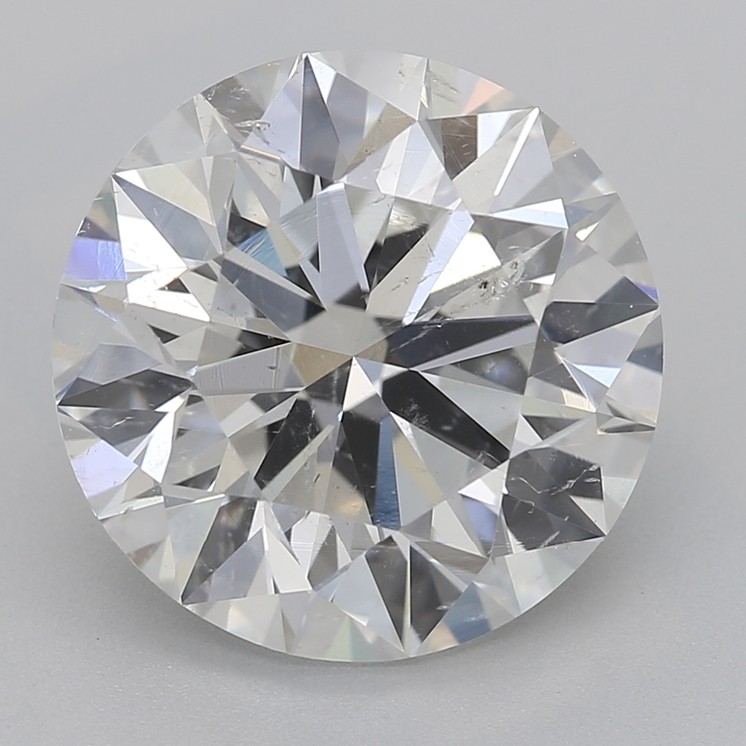 3.25 Carat G-SI2 Round Diamond