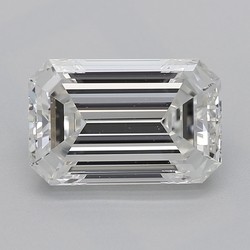 1.51 Carat Emerald Cut Diamond F-VS1