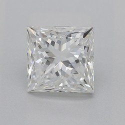 0.8 Carat Princess Cut Diamond H-VS2