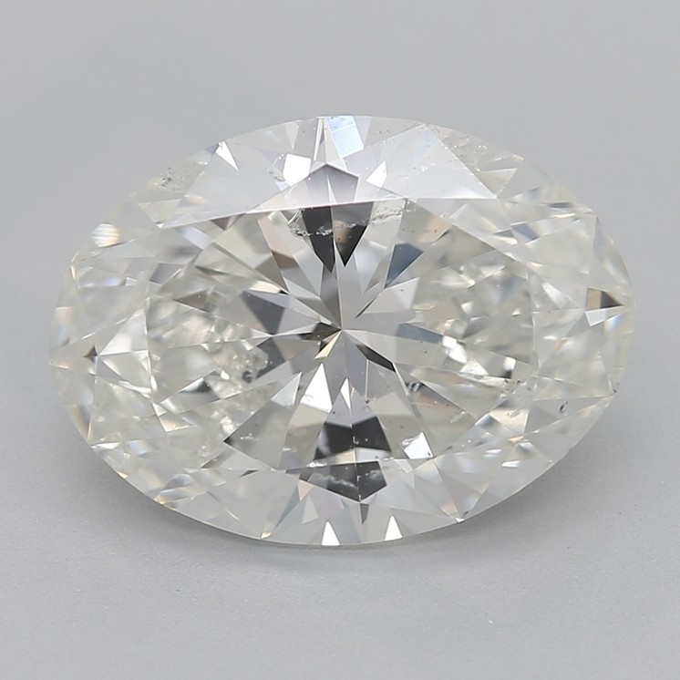 2.56 Carat I-SI2 Oval Diamond