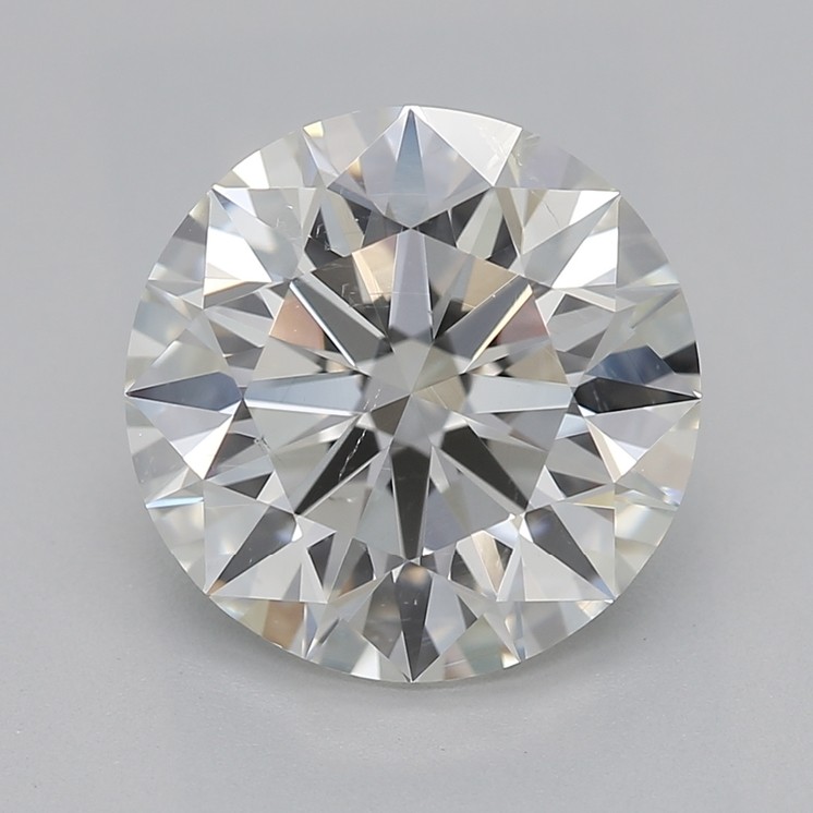 2.51 Carat I-SI2 Round Diamond