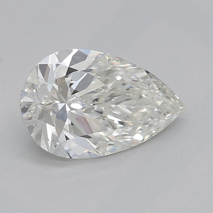 0.81 Carat I-SI1 Pear Diamond