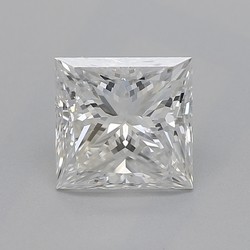 0.91 Carat F-I1 Princess Diamond