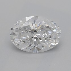 1 Carat D-VS2 Oval Diamond