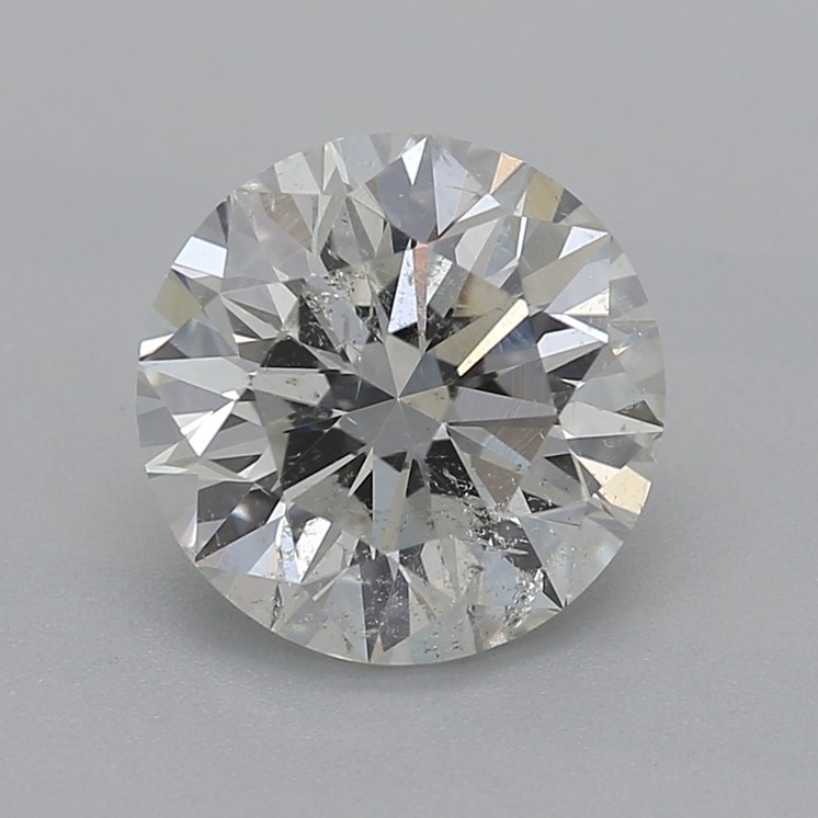 1.21 Carat J-I1 Round Diamond