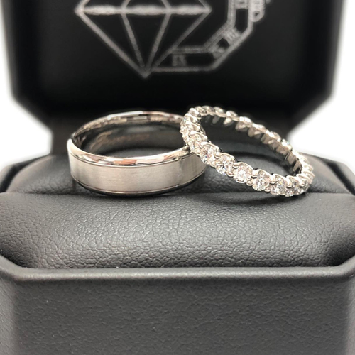 Pacific Diamond Wedding Rings
